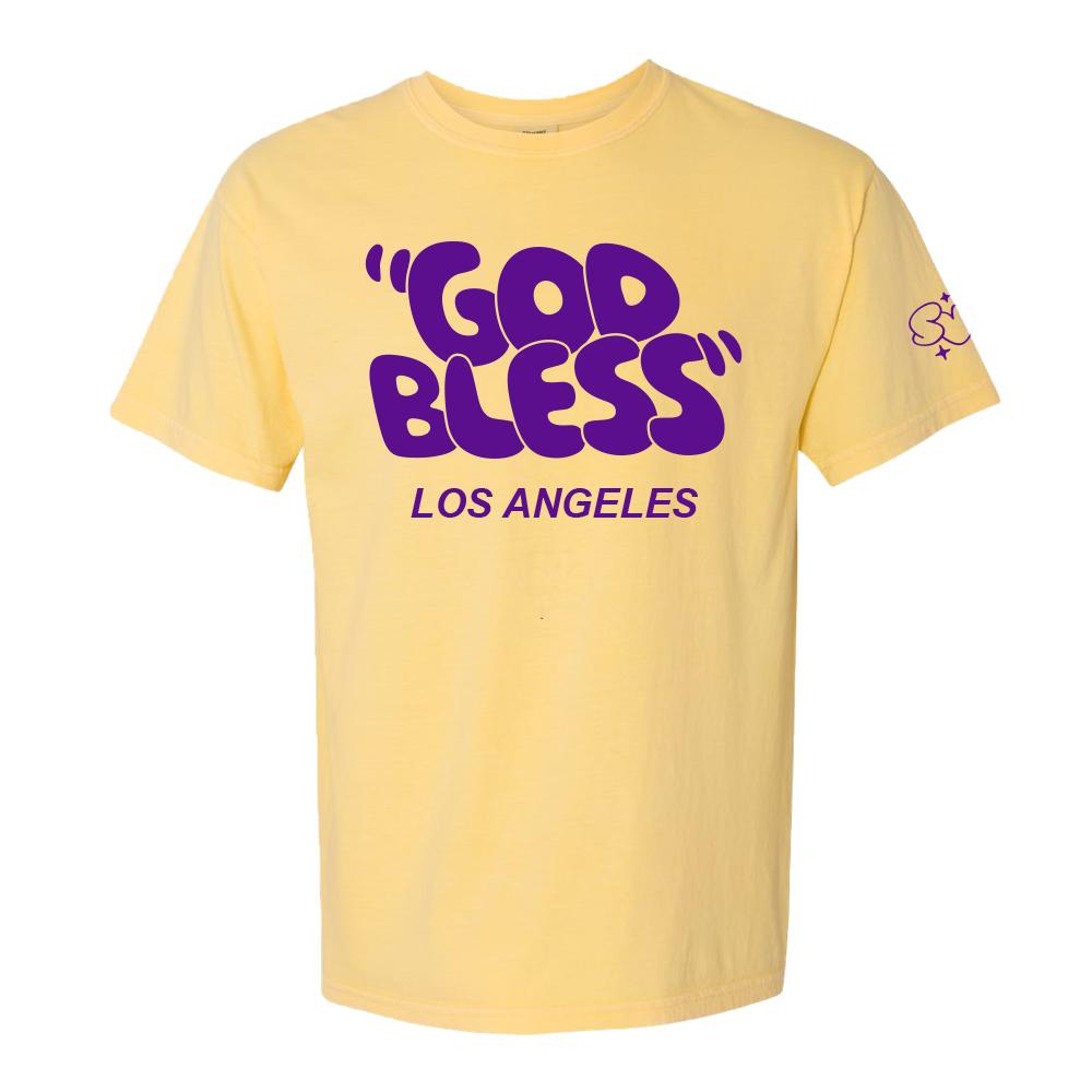 LIMITED EDITION God Bless Los Angeles Tee – Sal Vulcano